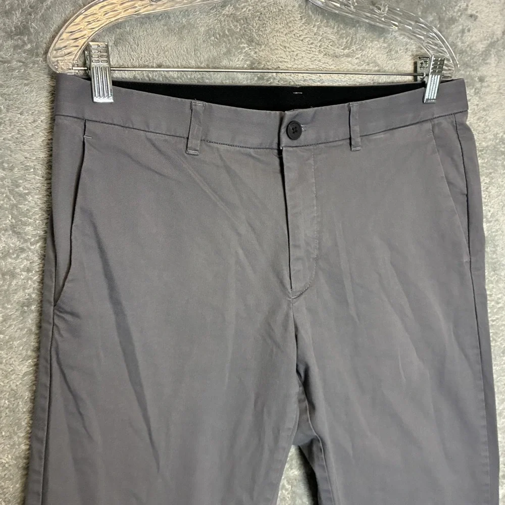 Bonobos Men Slim Lightweight Stretch Chino Pants 33x32 Tech Smart Casual Minimal